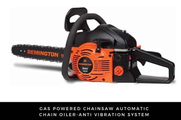 Gas Powered Chainsaw Automatic Chain Oiler-Anti Vibration System