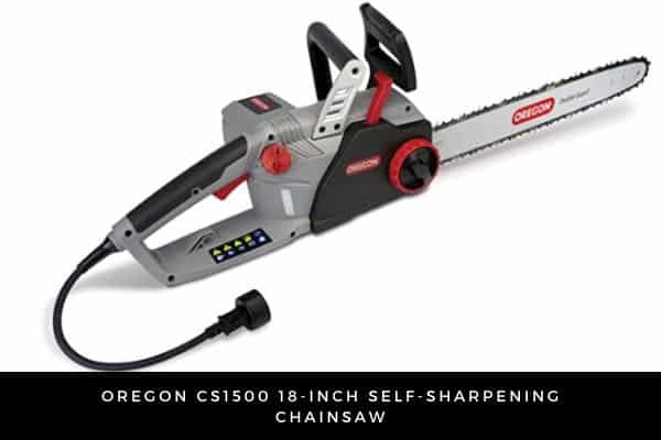 Oregon CS1500 18-inch self-sharpening chainsaw