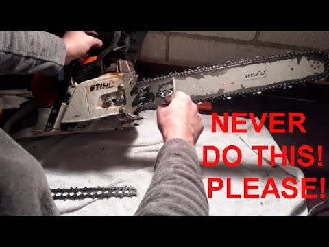 Do Chainsaw Chains Stretch