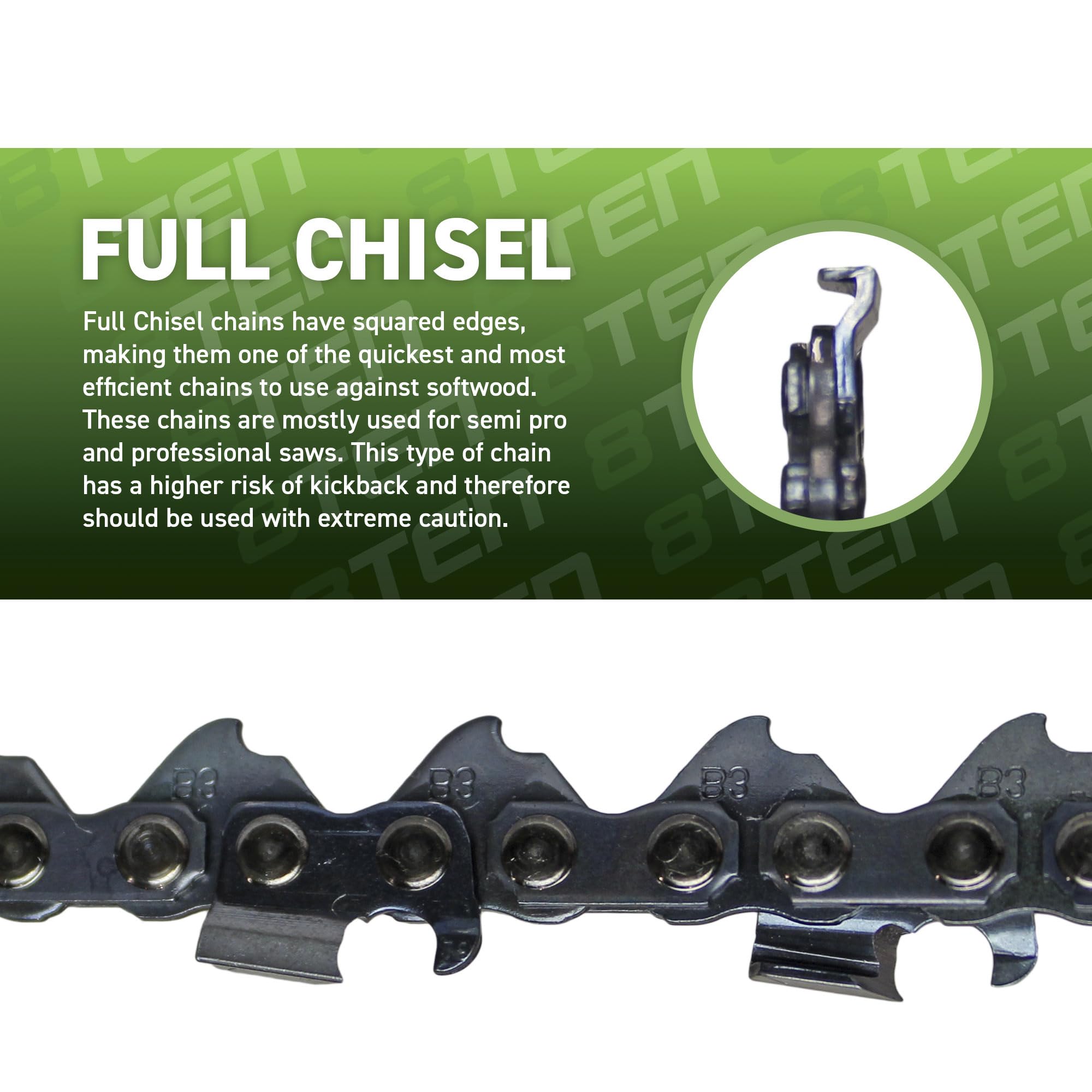 What is Full Chisel Chainsaw Chain