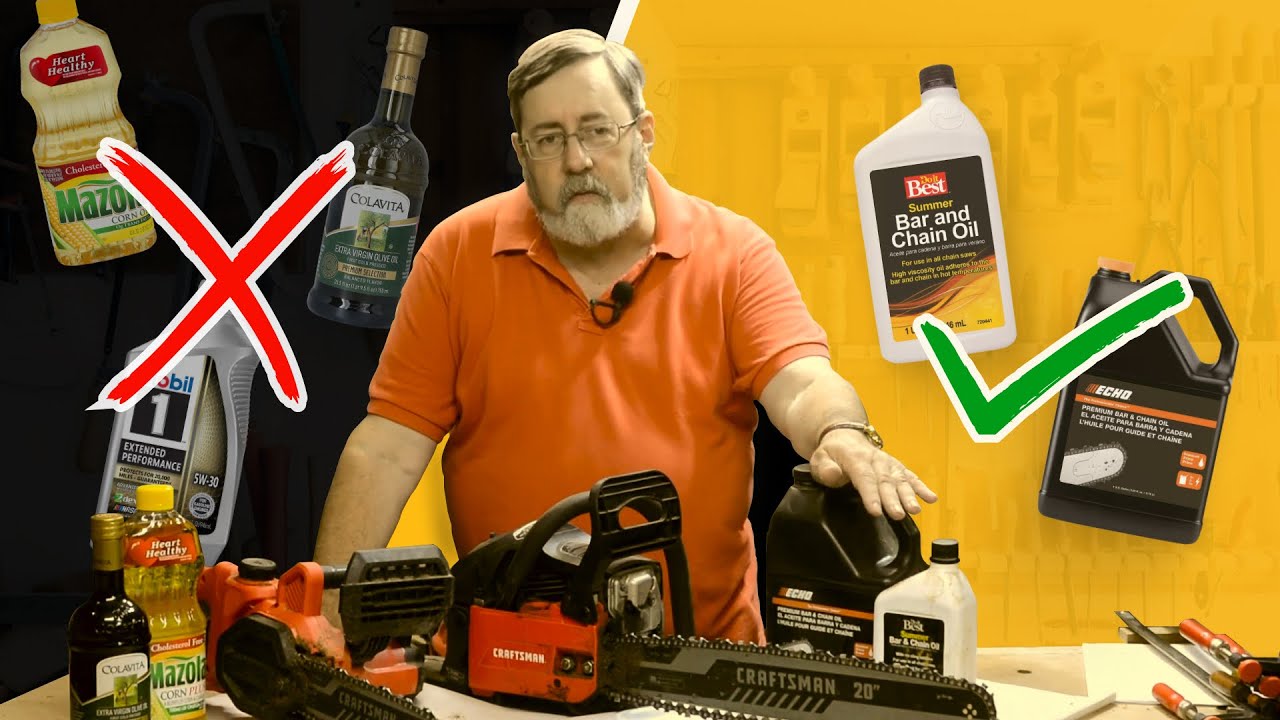 What Oil Can Be Used for Chainsaw Bar Oil