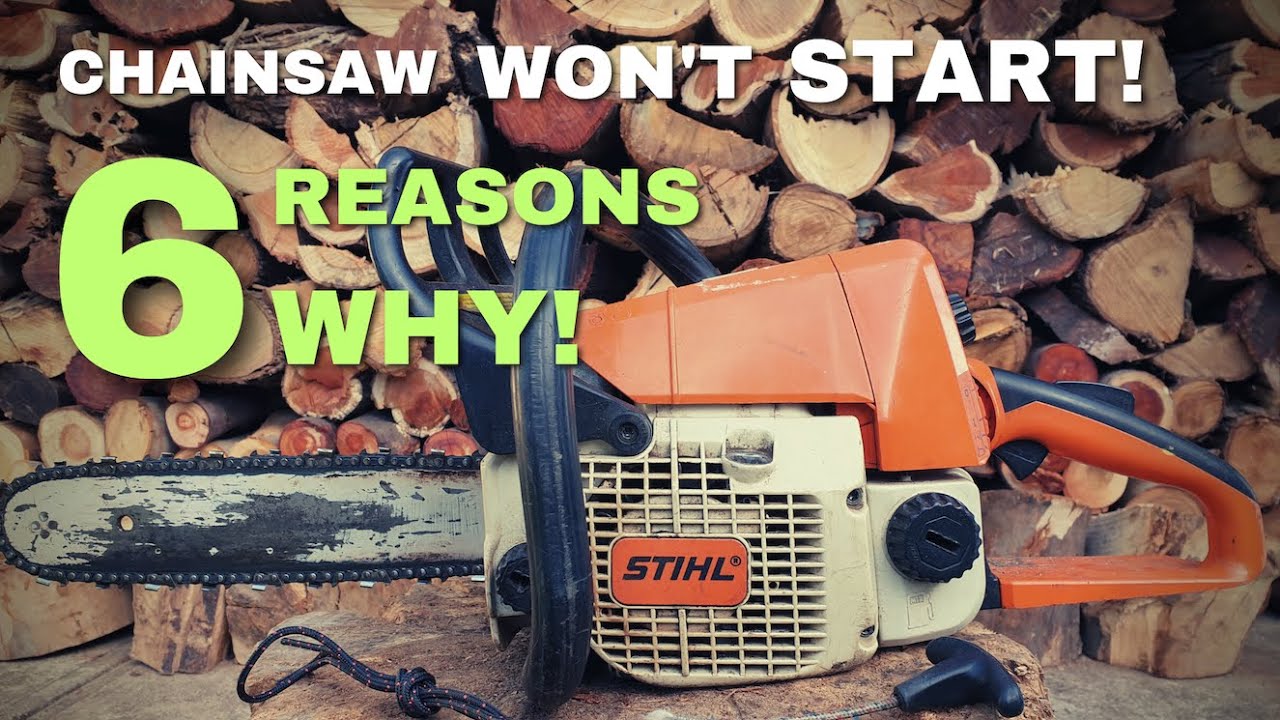 Why is My New Stihl Chainsaw Not Starting