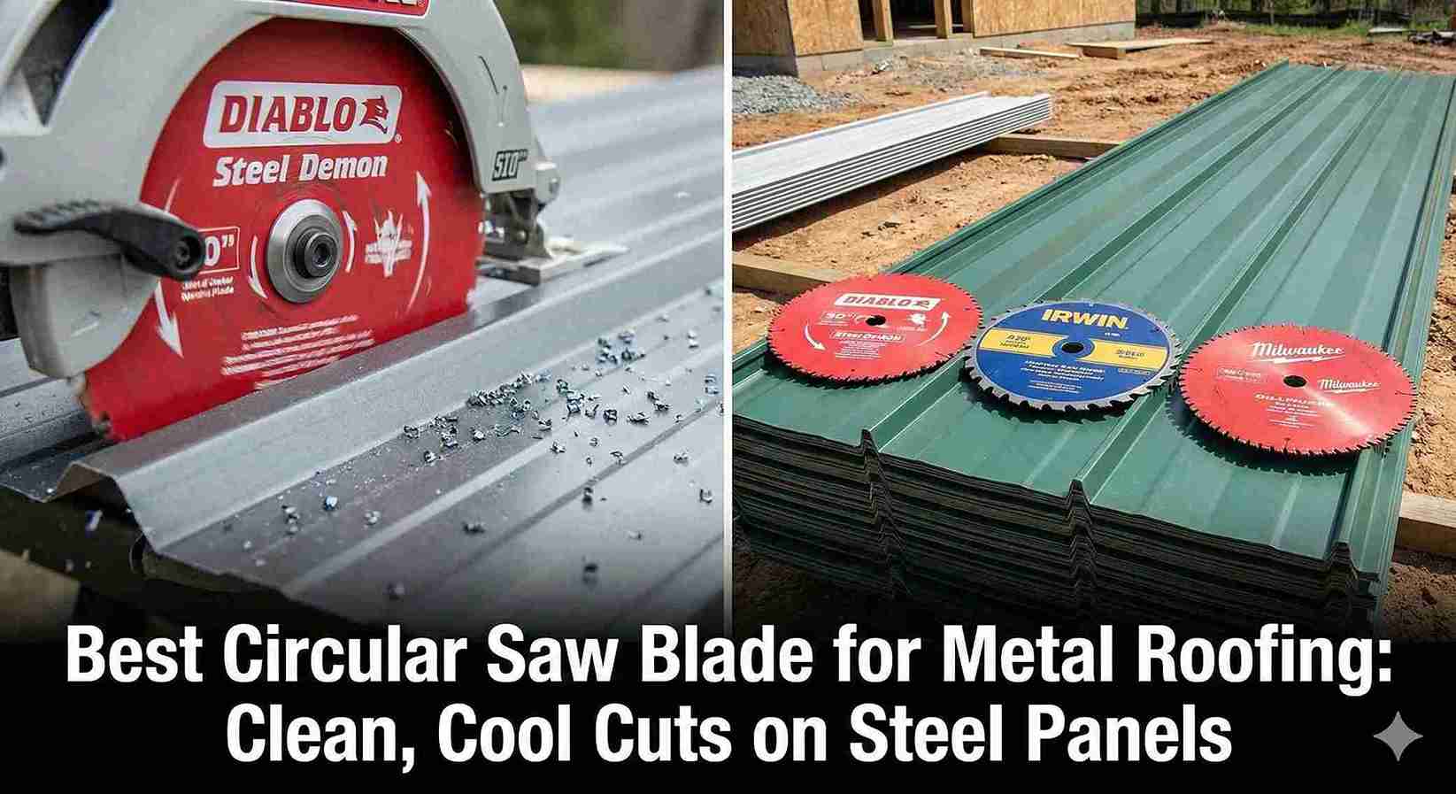 Best Circular Saw Blade for Metal Roofing Clean, Cool Cuts on Steel Panels