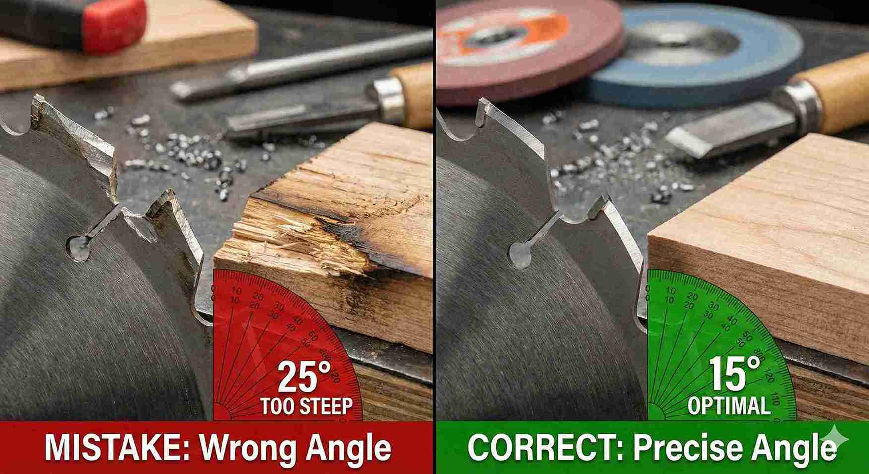 Common Sharpening Angle Mistakes How to Avoid Ruining Your Saw Blades (Clear, urgent, and benefit-driven.)
