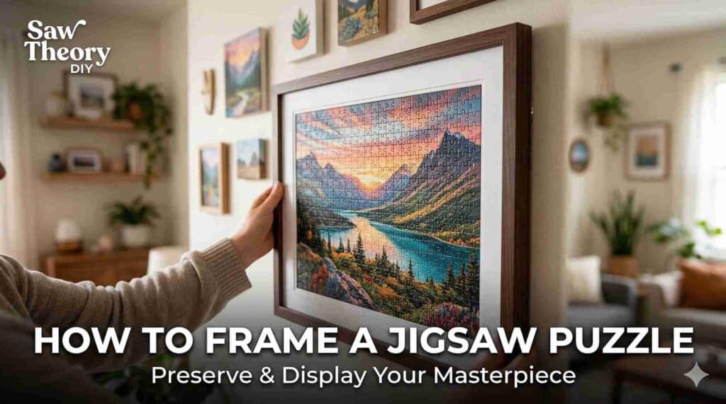 How to Frame a Jigsaw Puzzle (Step-by-Step DIY Guide)